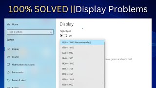 ✅100% SOLVED || Screen Resolution Problem Windows 10 ||  Easy Methods || screenshot 3