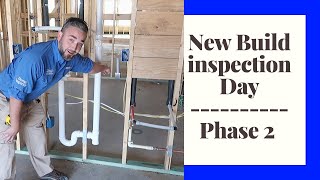 New Build, Phase 2 , Pre Sheetrock Inspection  The Houston Home Inspector