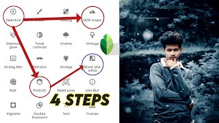 Snapseed  New Creative 4 Steps Background Change photo editing Bk Editz