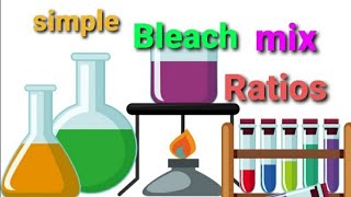 Famous how to batch mix bleach ratio formula Wealth
