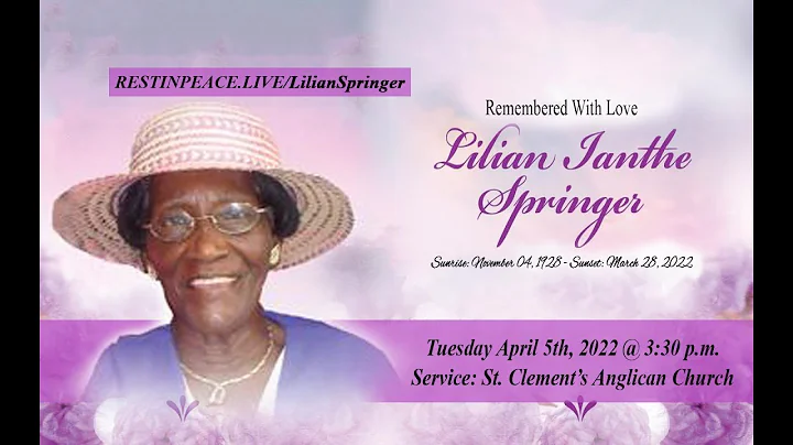 Live Stream for Lilian Springer