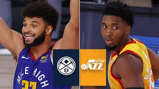 Check out highlights from game 4 between the denver nuggets and utah
jazz with donovan mitchell jamal murray each scoring at least 50
points. #nba #nbapl...