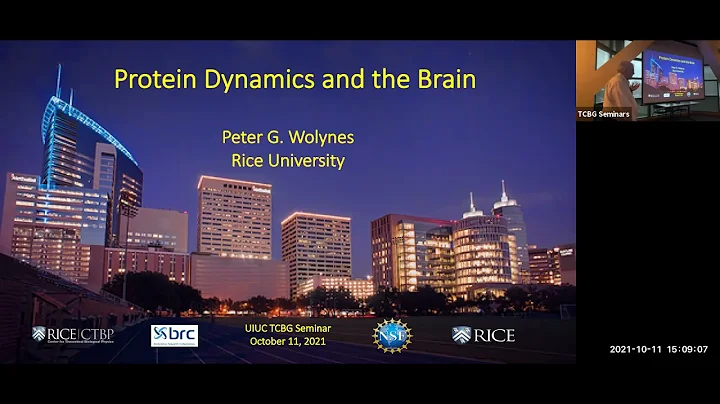 Peter Wolynes 2021 10 11