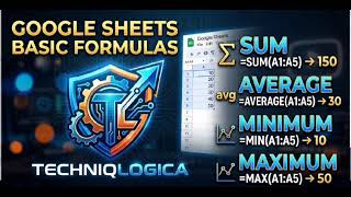 Formulas in Google Sheets