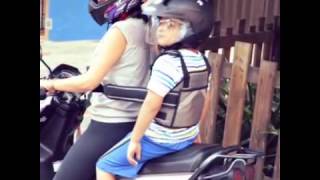 Matar Discurso transfusión Cinturón de seguridad para llevar menores de edad en moto. - YouTube
