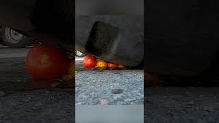 Forklift Loader Crushes Tomatoes