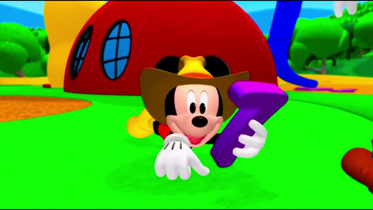 MICKEY'S ROUND UP | MICKEY SNEAKS UP ON THE NUMBER 7 AND CATCHES