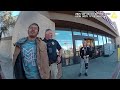 Police surprise man decided to steal expensive clothes