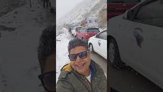 Changla pass snowfall masti time