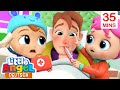 Oh nein! Papa ist krank! | Klein Jonis bunte Kinderlieder-Welt | Little Angel Deutsch