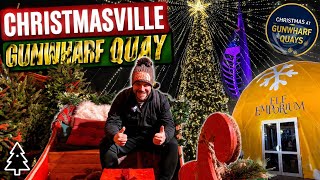 CHRISTMASVILLE AT GUNWHARF QUAYS | VLOG | BRAND NEW EXPERIENCE FOR 2025! VIP Night ...