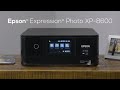 Expression Photo XP-8600 Printer Tour (:60)