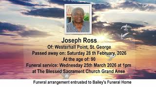 MTV OBITUARIES FOR THURSDAY 19TH MARCH 2026