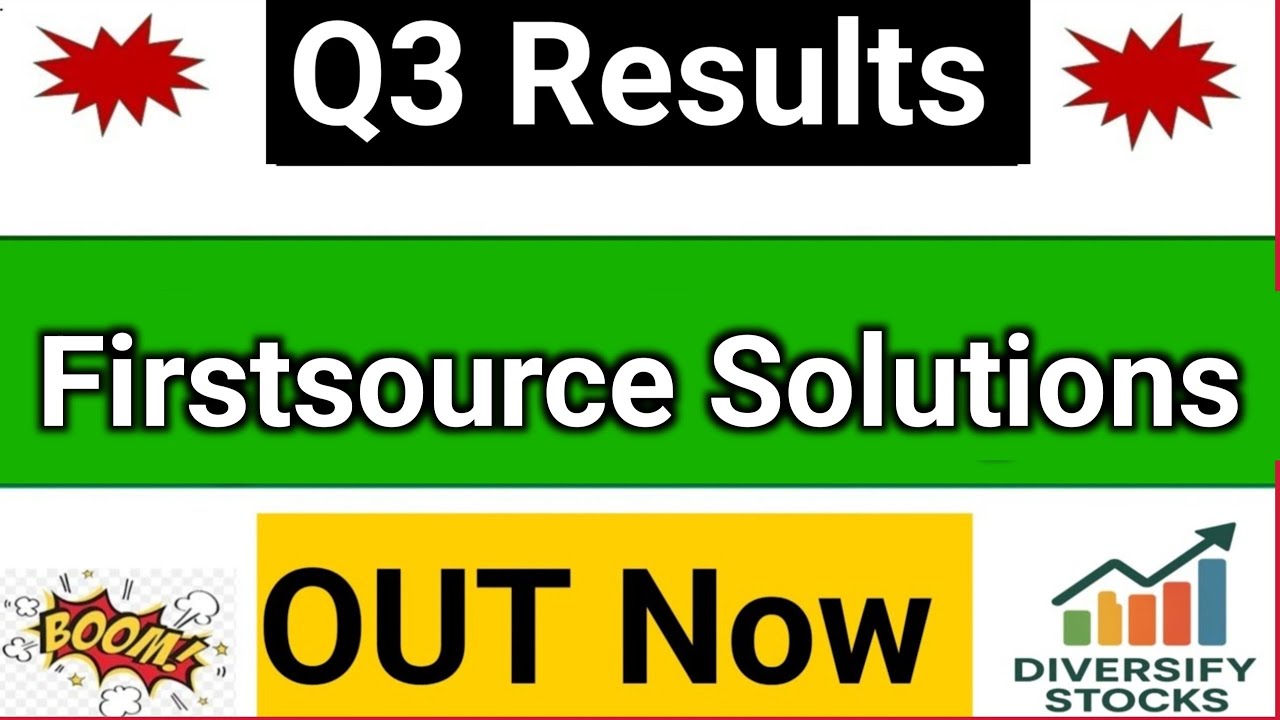 FSL Q3 Results 2026 | FSL share latest news | Firstsource Solutions Q3 ...