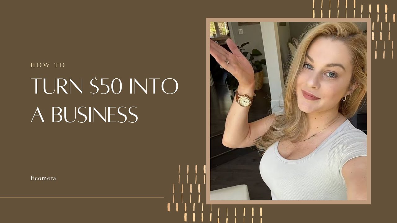 How to Turn 50 Dollars into a Business