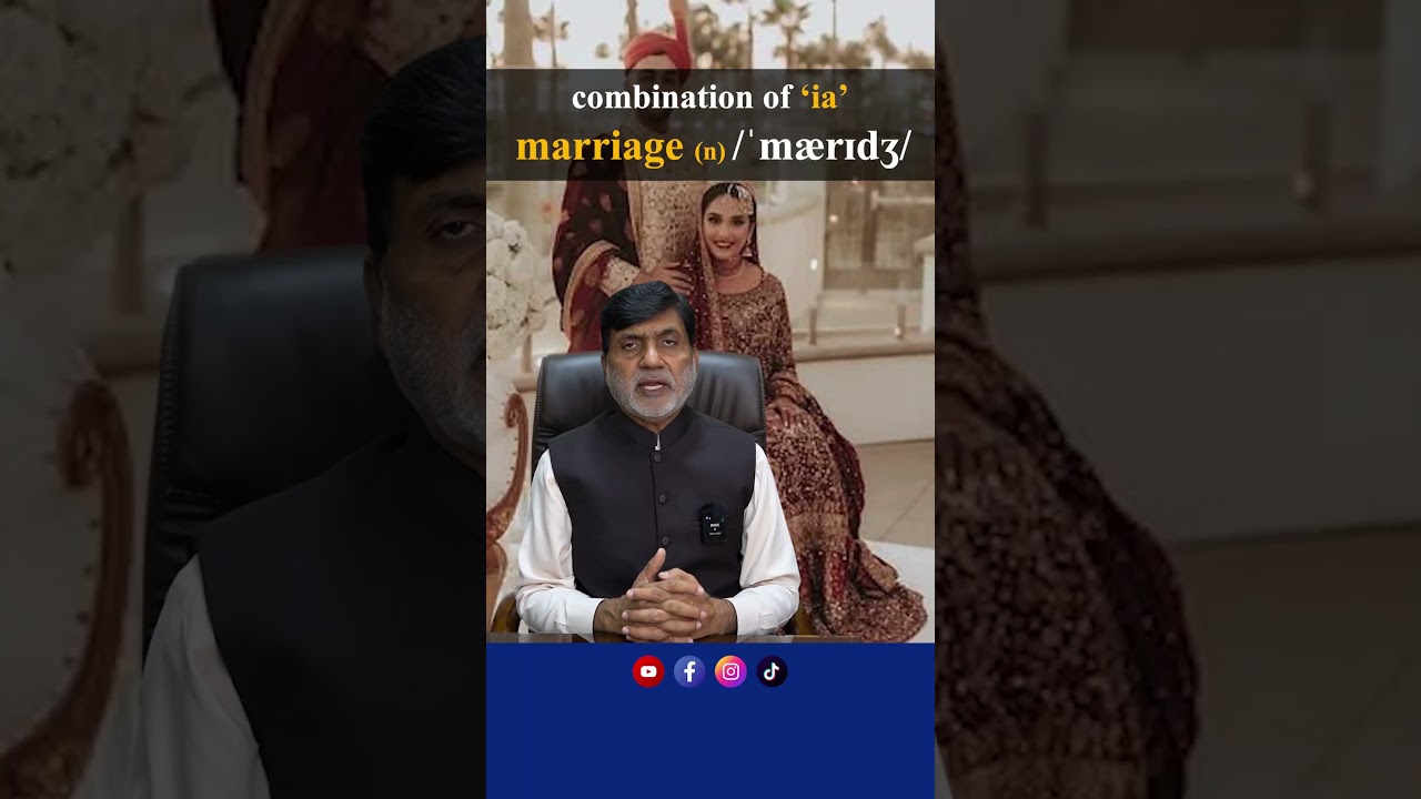 How to Use &ldquo;Marriage&rdquo; in English? 💍 | English With Malik #EWMShorts #LearnEnglish