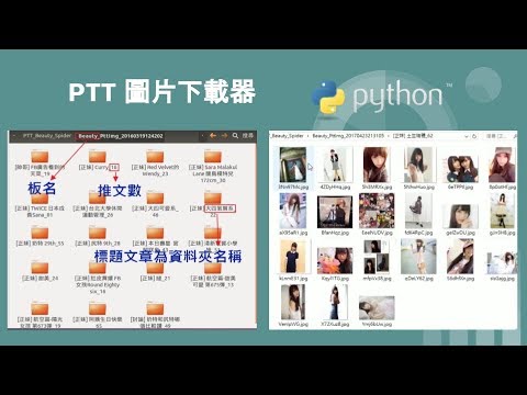 PTT圖片下載器 (Python3.4.3)