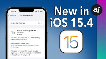 ALLES nieuw in iOS 15.4! Universele bediening, Face ID met masker en meer!