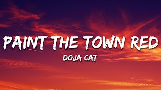 Doja Cat - Paint The Town Red (Lyrics) Resimi