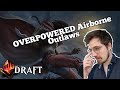 Overpowered airborne outlaws  outlaws of thunder junction draft  mtg arena