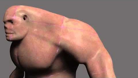 Painted Diffuse Map Test 2 - Blender 2.59