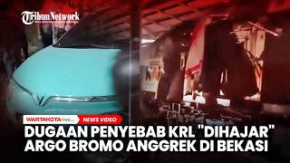 Dugaan Penyebab KRL 'Dihajar' Argo Bromo Anggrek di Stasiun Bekasi Timur