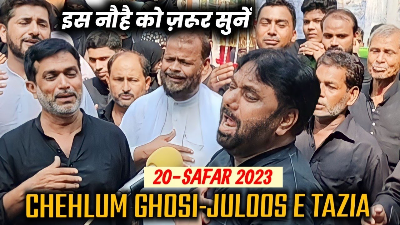 तवील मुद्दत के बाद आयी हुसैन की सोगवार|Noha Arbaeen|Shafqat Taqi