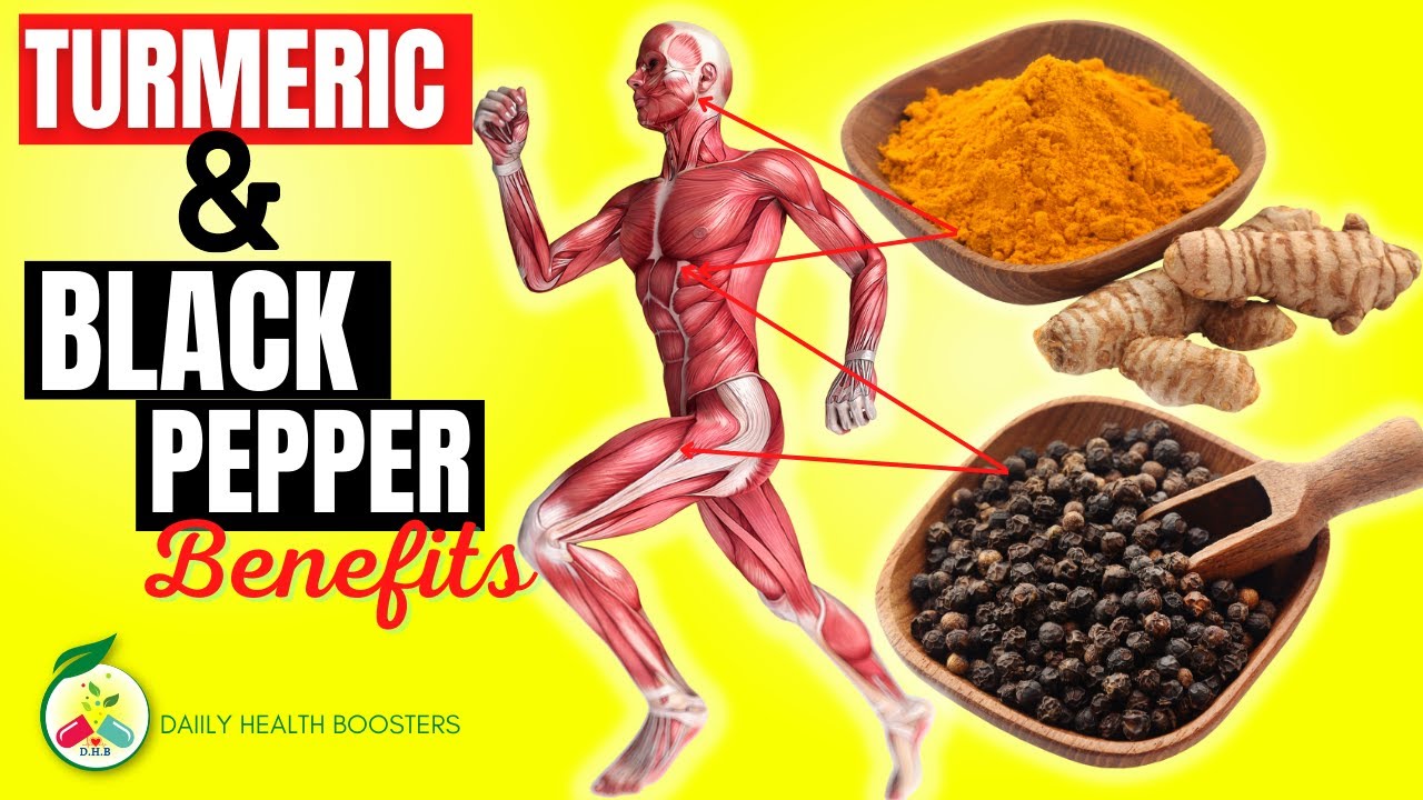 🔥TAKE IT EVERY DAY... | Health benefits of BLACK PEPPER  and TURMERIC