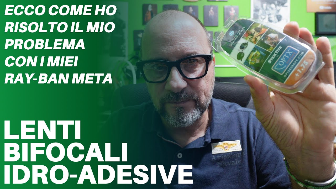 Questa GENIALE soluzione per i vostri occhiali vi stupirà OPTX StickTite lenti bifocali adesive