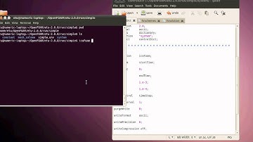 OF-BASE-11 basic openFoam run