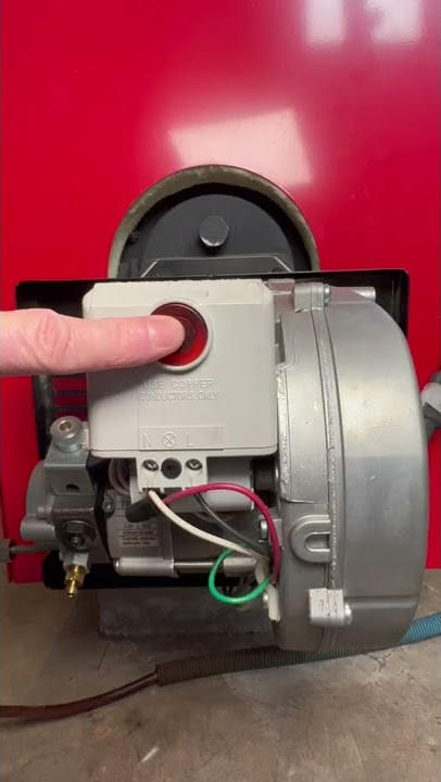 How to Prime and Start an Oil Burner #Shorts