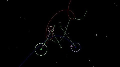 2D Gravity Sim Demo (python)