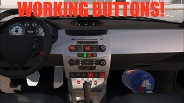 Gavril Vertex Remaster (WIP) - Interior Functionality | BeamNG.Drive