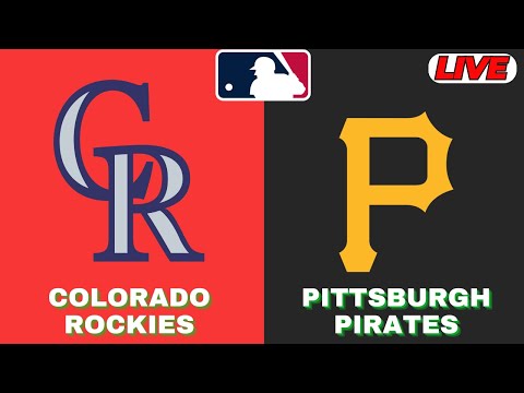 🔴LIVE : Colorado Rockies Vs Pittsburgh Pirates | MLB 2025 | MLB Live Baseball Score