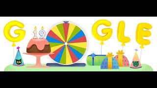 Aberto até de Madrugada: Google celebra 19º aniversário com 19