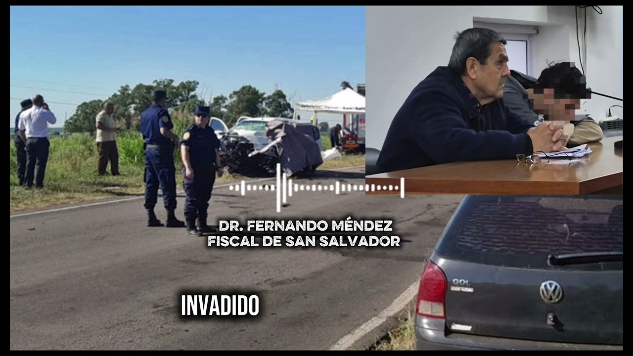 El fiscal Méndez brindó precisiones sobre el fatal siniestro en la Ruta 18