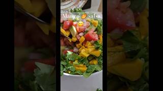 mango salsa recipe #salsa #mangoes #avocado #cucumbers #food  #healthysalad #foodgasm