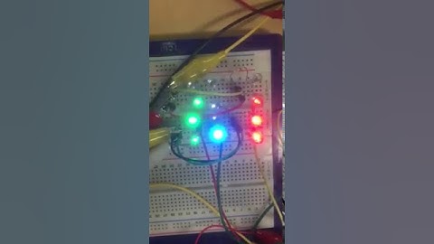 LED matrix prototype