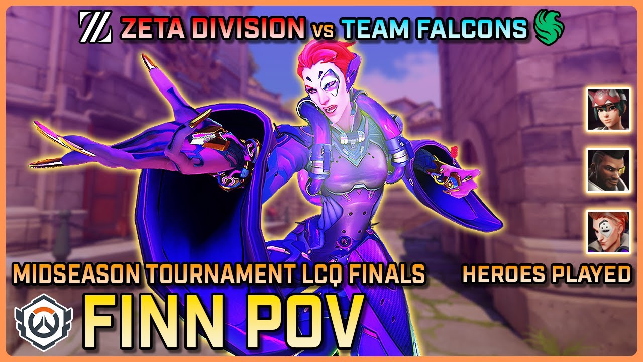 [ FINN ] Zeta Division vs Team Falcons | OWCS Midseason Championship LCQ Finals