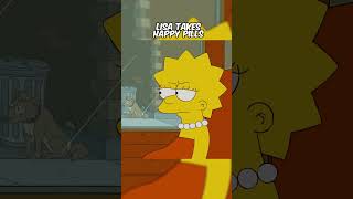 Lisa takes happy pills #simpsons #shorts