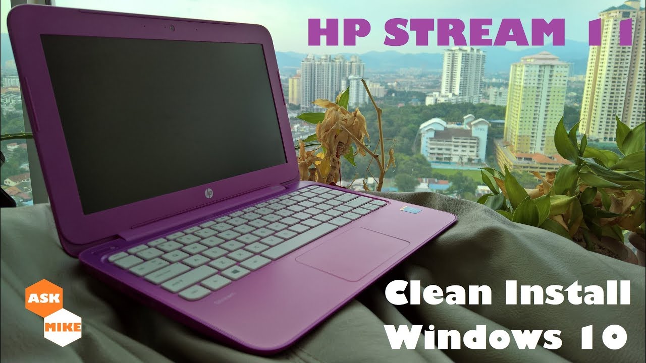 HP Stream 28 Clean Install Windows 28