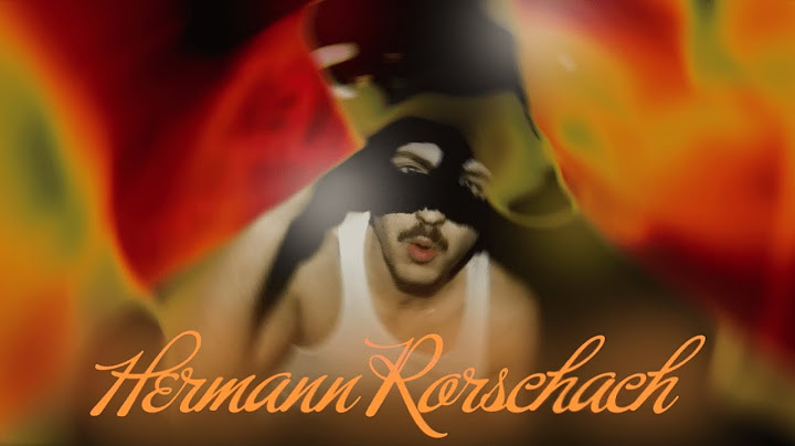 Sinky - Hermann Rorschach (Clip Officiel)