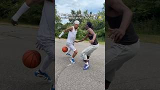 THE HOOPER WHO GLAZES THEIR FAVORITE NBA PLAYER 😂🏀 #basketball #trending #shorts #viral