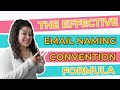 The Effective Email Naming Convention Formula | 60