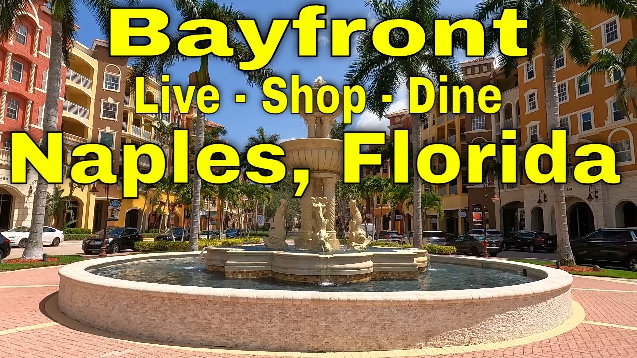Bayfront. Upscale Dining, Shopping In Naples, Florida. Shops