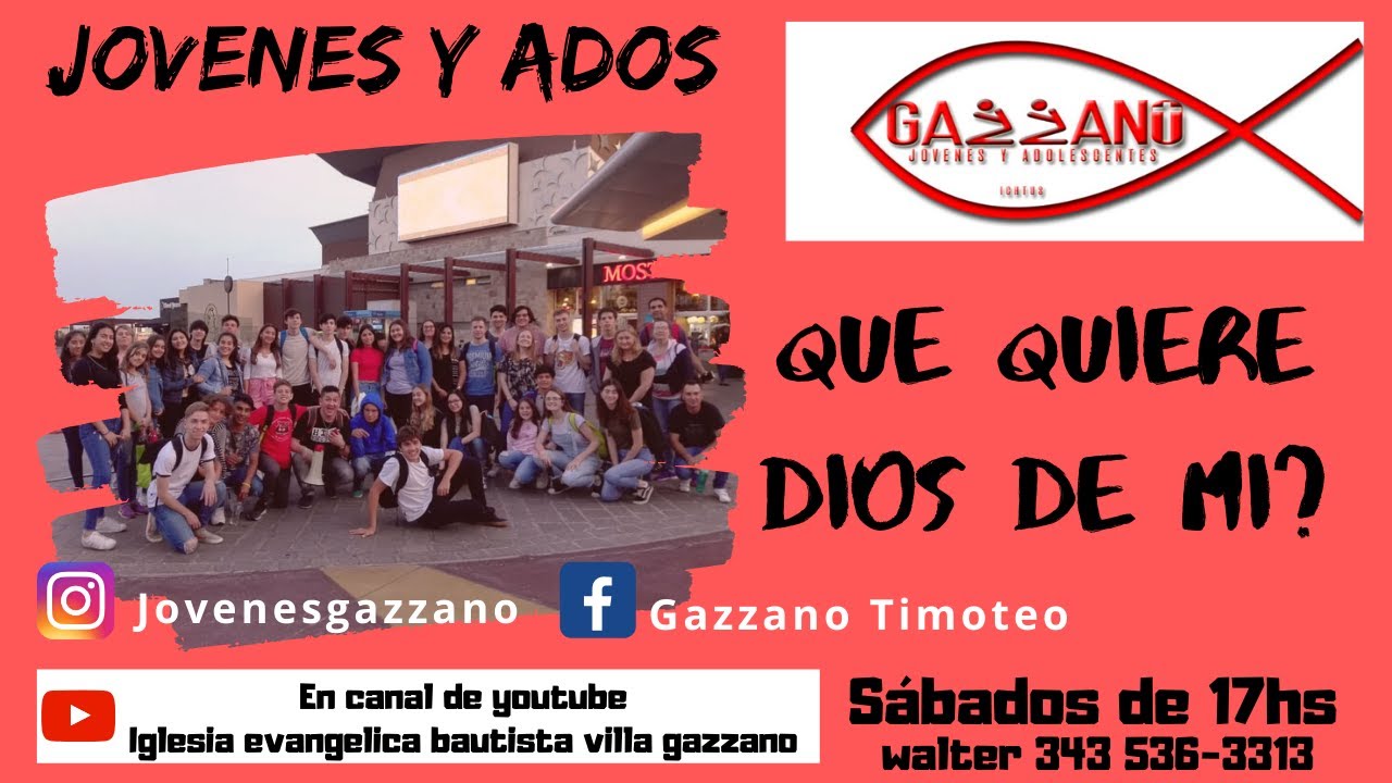 Que quiere Dios de mi? // Jóvenes y adolescentes - YouTube