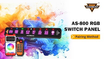 Pairing Method For AS-800 Panel And Remote Control