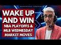 2024 nba playoffs market movement and odds  mlb early line moves 51524 wake up and win