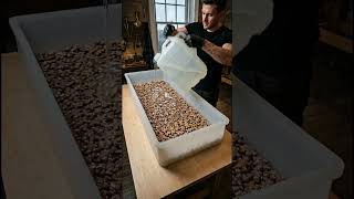 Mesmerizing Resin Art Pour — Satisfying Epoxy Creation #shorts