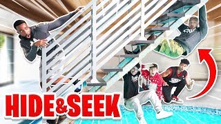 CRAZY 2HYPE HIDE AND SEEK in AirBnB Mansion! w\/ Overtime TW